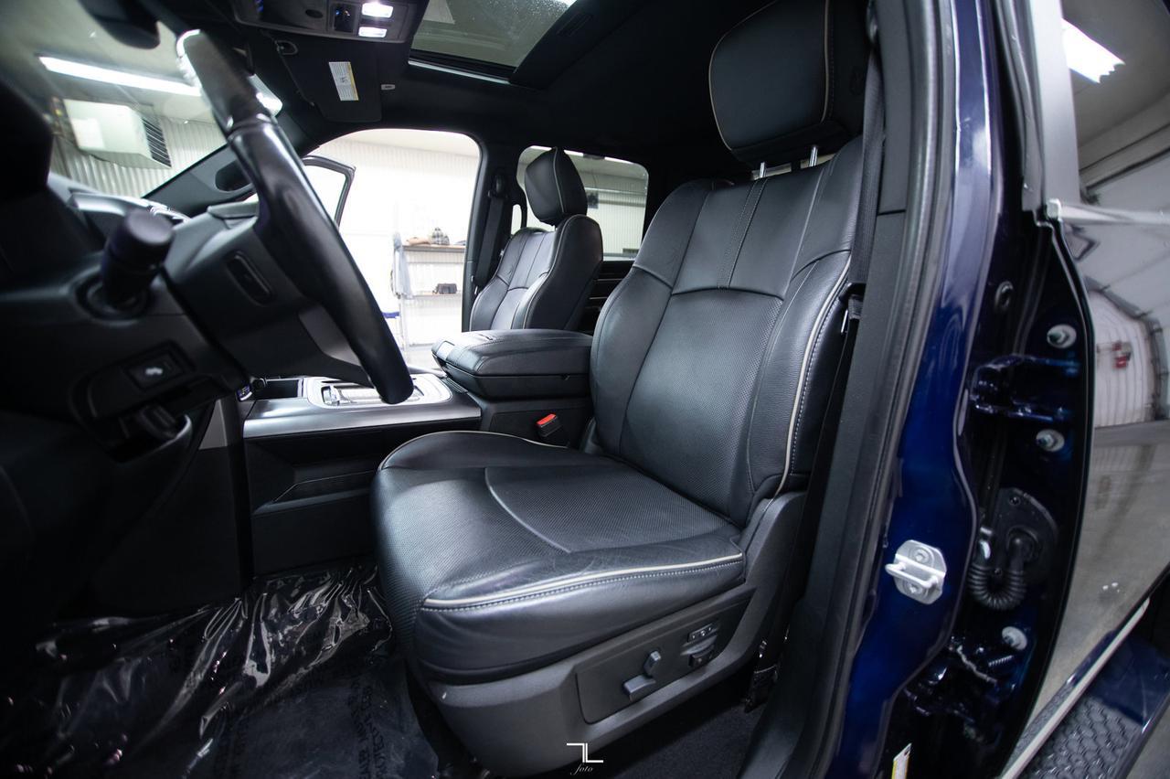 2018 Ram 1500 4x4 Crew Cab Limited Tungsten Edition Leather Roof Nav Red Deer AB