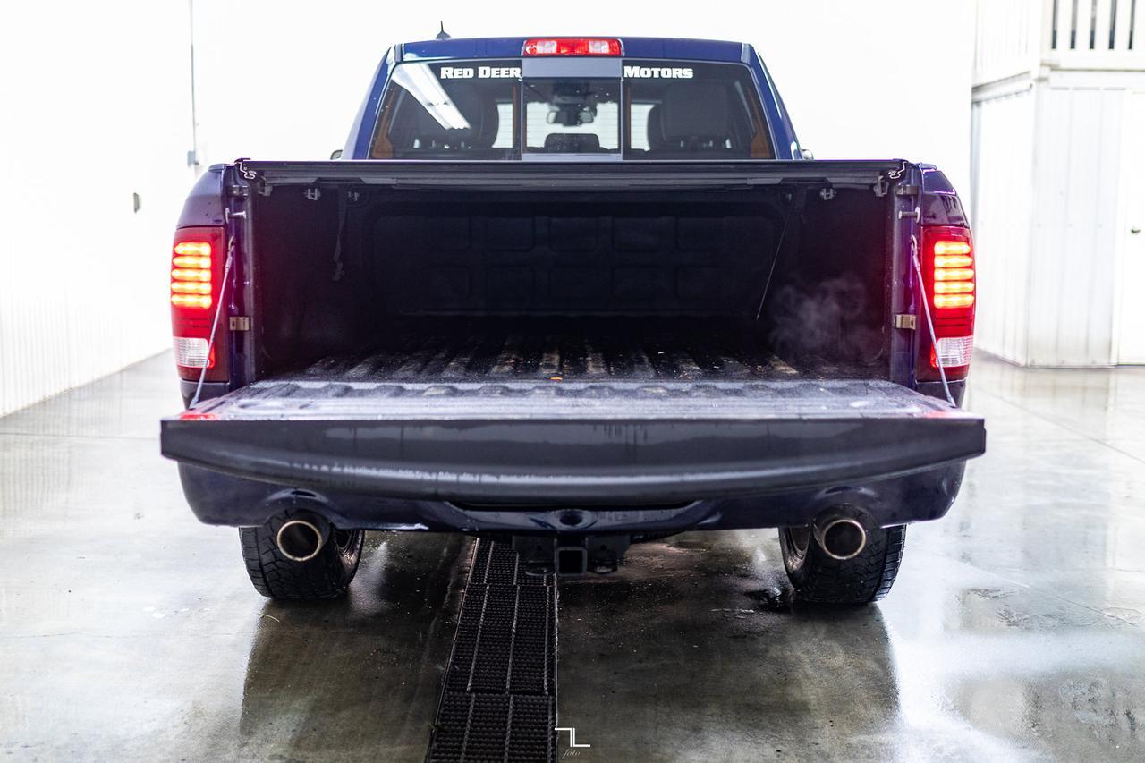2018 Ram 1500 4x4 Crew Cab Limited Tungsten Edition Leather Roof Nav Red Deer AB