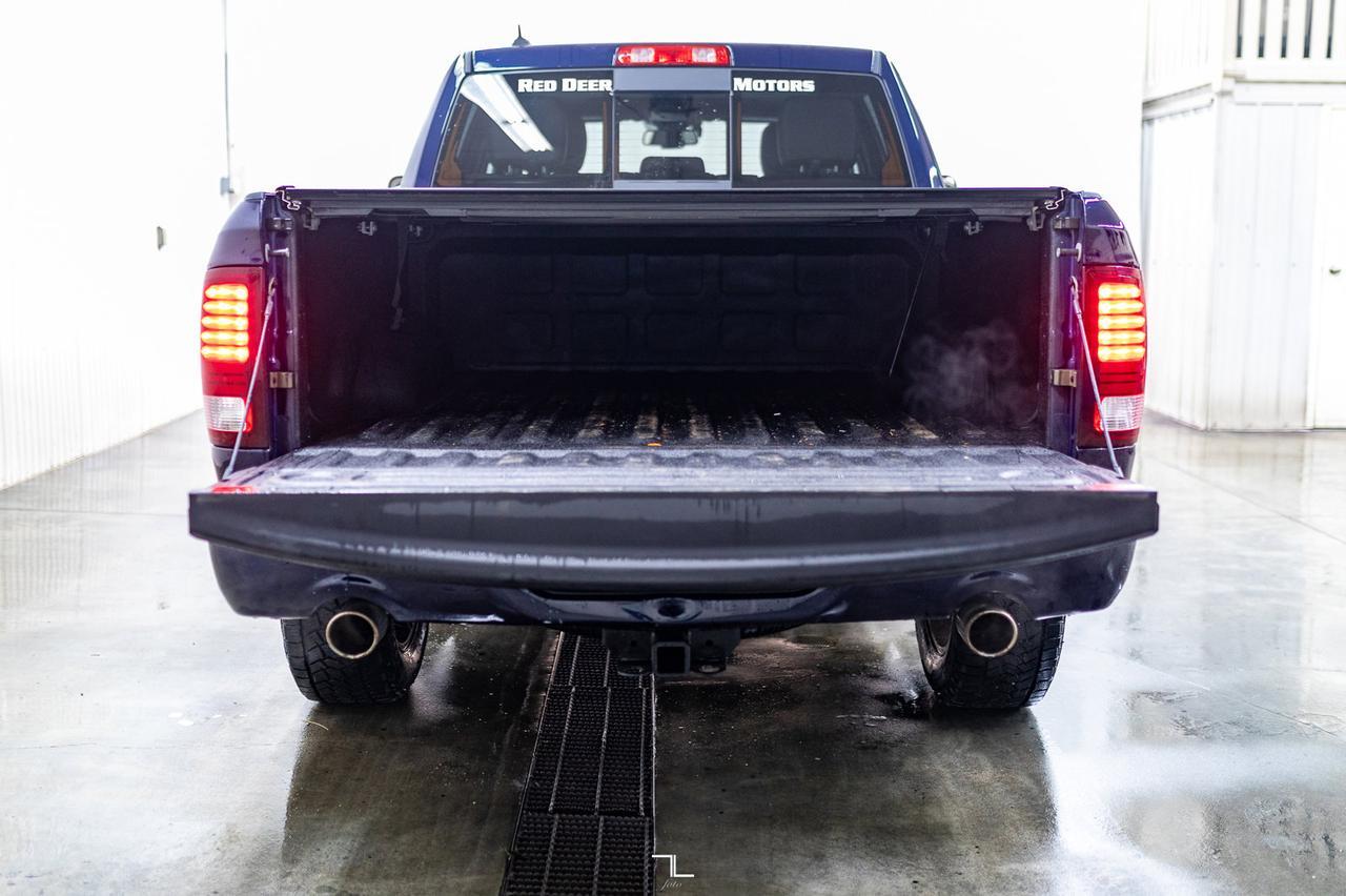 2018 Ram 1500 4x4 Crew Cab Limited Tungsten Edition Leather Roof Nav Red Deer AB