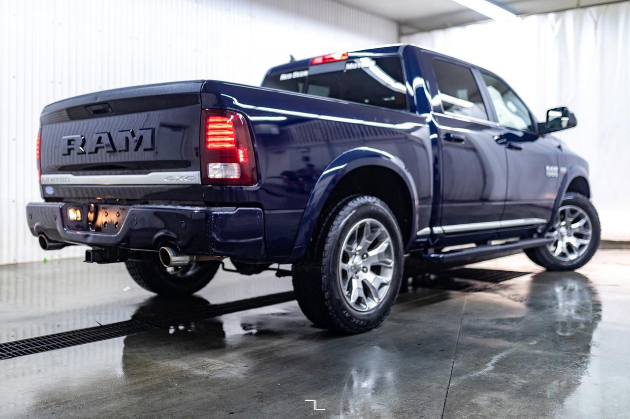 2018 Ram 1500 4x4 Crew Cab Limited Tungsten Edition Leather Roof Nav Red Deer AB