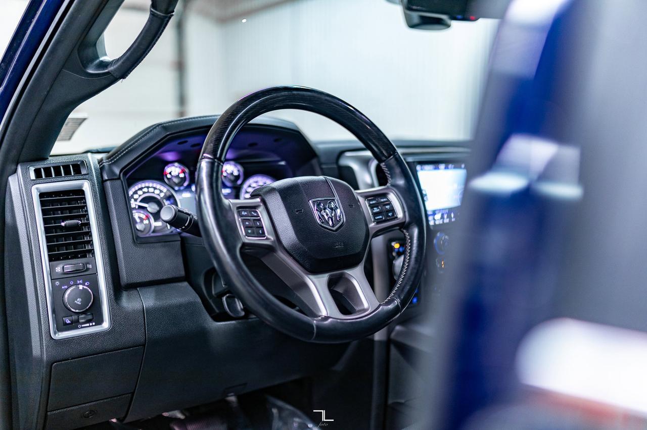 2018 Ram 1500 4x4 Crew Cab Limited Tungsten Edition Leather Roof Nav Red Deer AB