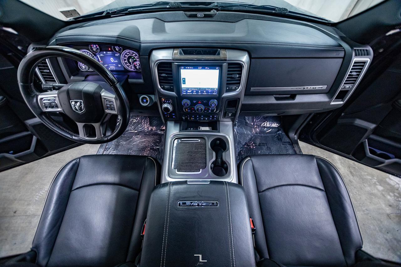 2018 Ram 1500 4x4 Crew Cab Limited Tungsten Edition Leather Roof Nav Red Deer AB