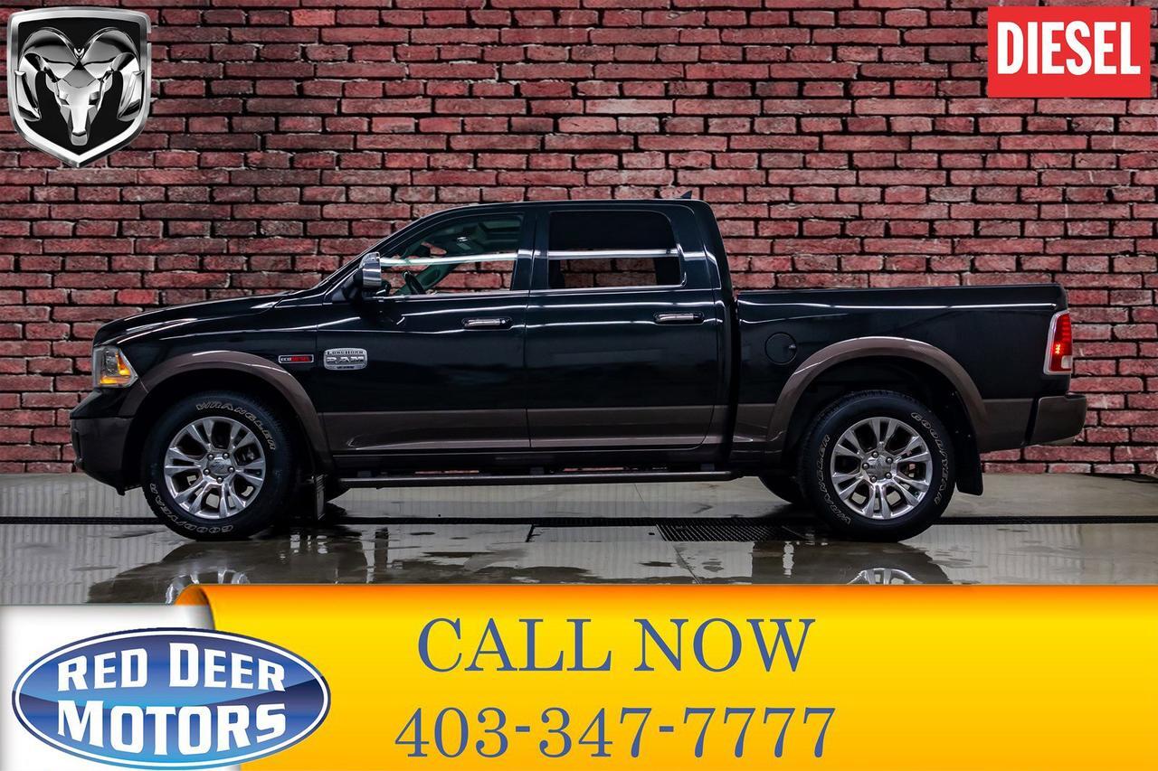 2018 Ram 1500 4x4 Crew Cab Longhorn EcoDiesel Leather Roof Nav