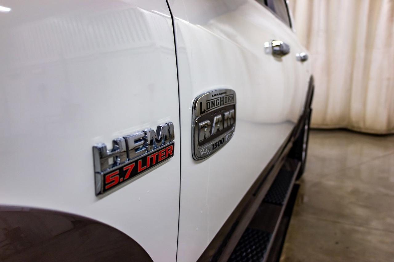 2018 Ram 1500 4x4 Crew Cab Longhorn Leather Roof Nav Red Deer AB