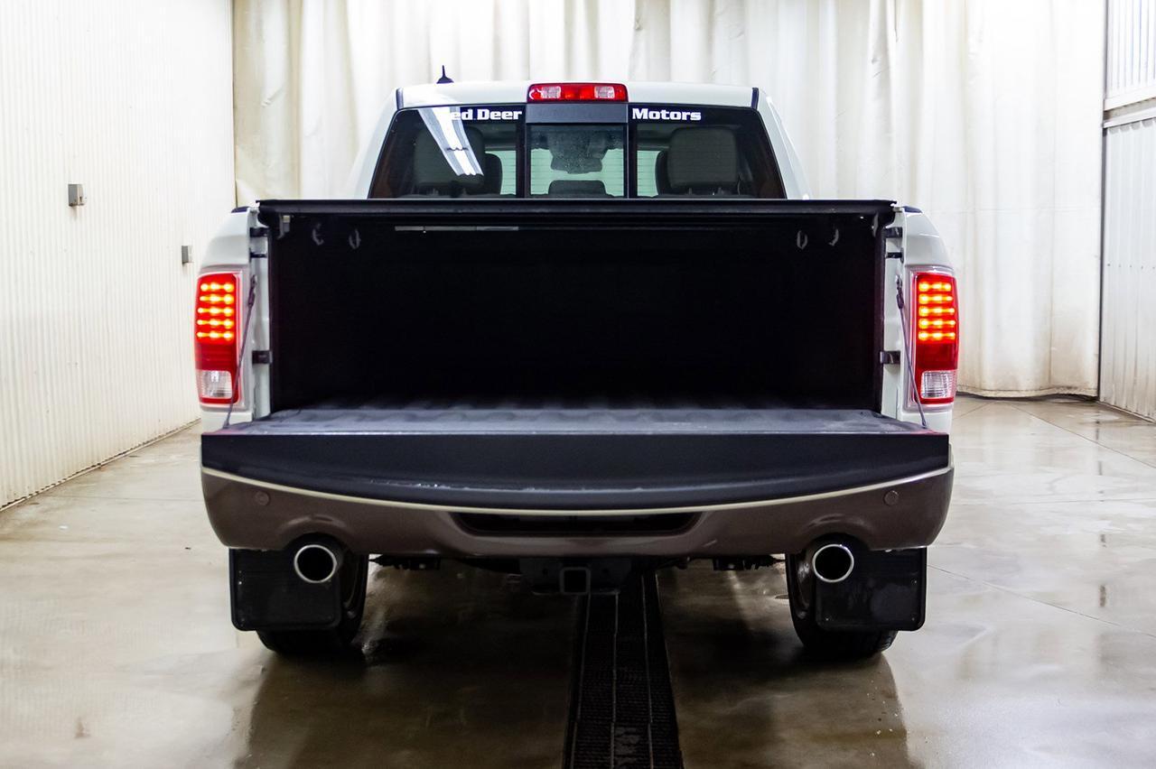 2018 Ram 1500 4x4 Crew Cab Longhorn Leather Roof Nav Red Deer AB