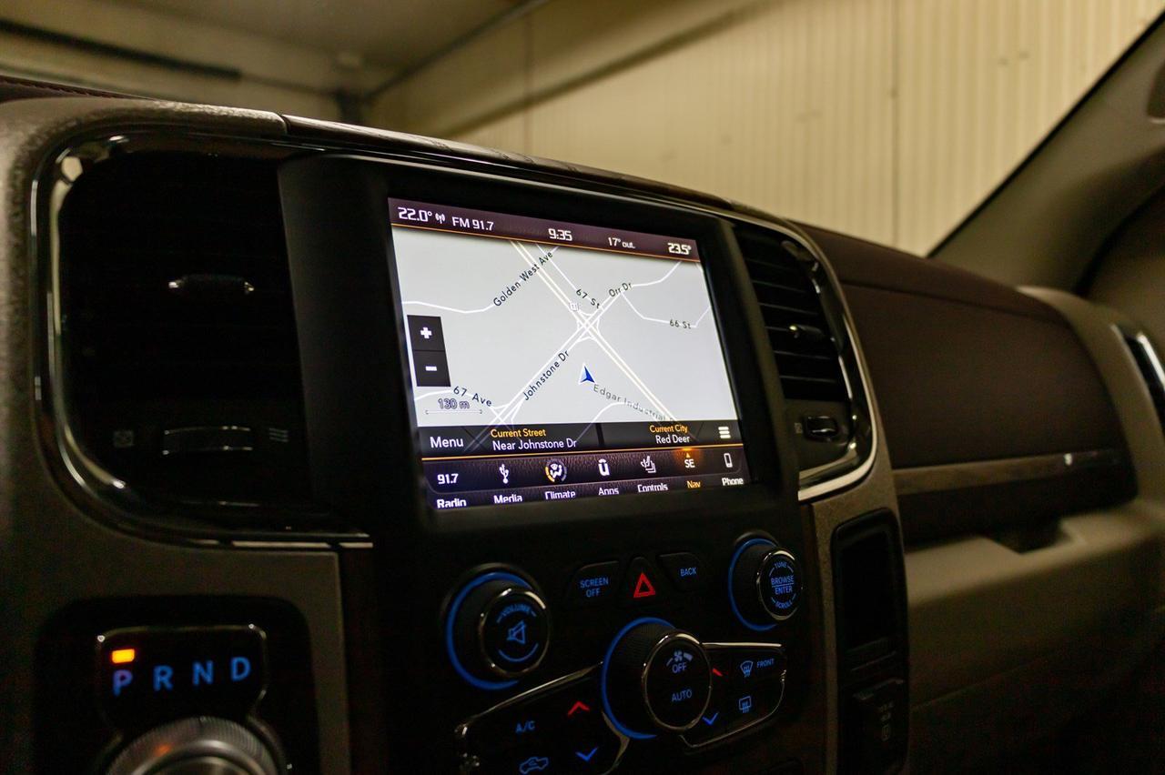 2018 Ram 1500 4x4 Crew Cab Longhorn Leather Roof Nav Red Deer AB