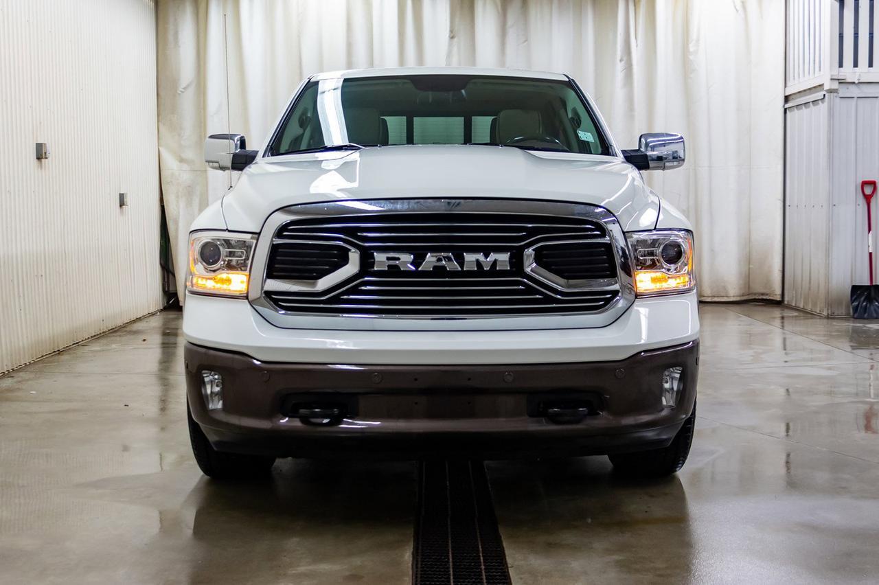2018 Ram 1500 4x4 Crew Cab Longhorn Leather Roof Nav Red Deer AB