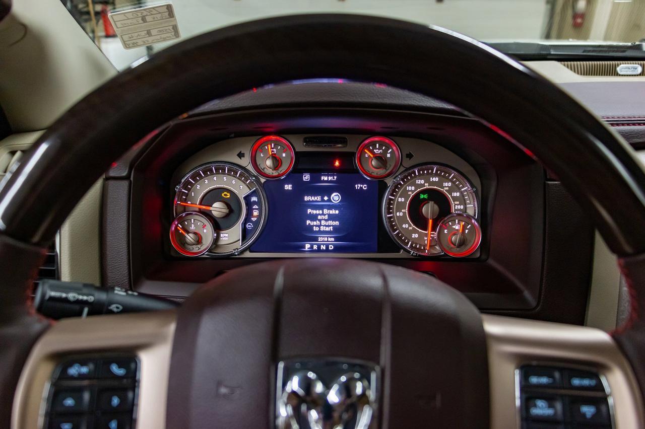 2018 Ram 1500 4x4 Crew Cab Longhorn Leather Roof Nav Red Deer AB