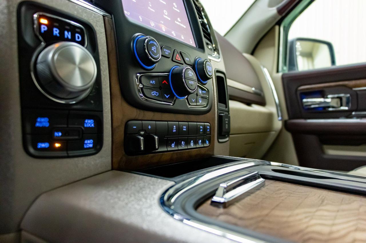 2018 Ram 1500 4x4 Crew Cab Longhorn Leather Roof Nav Red Deer AB