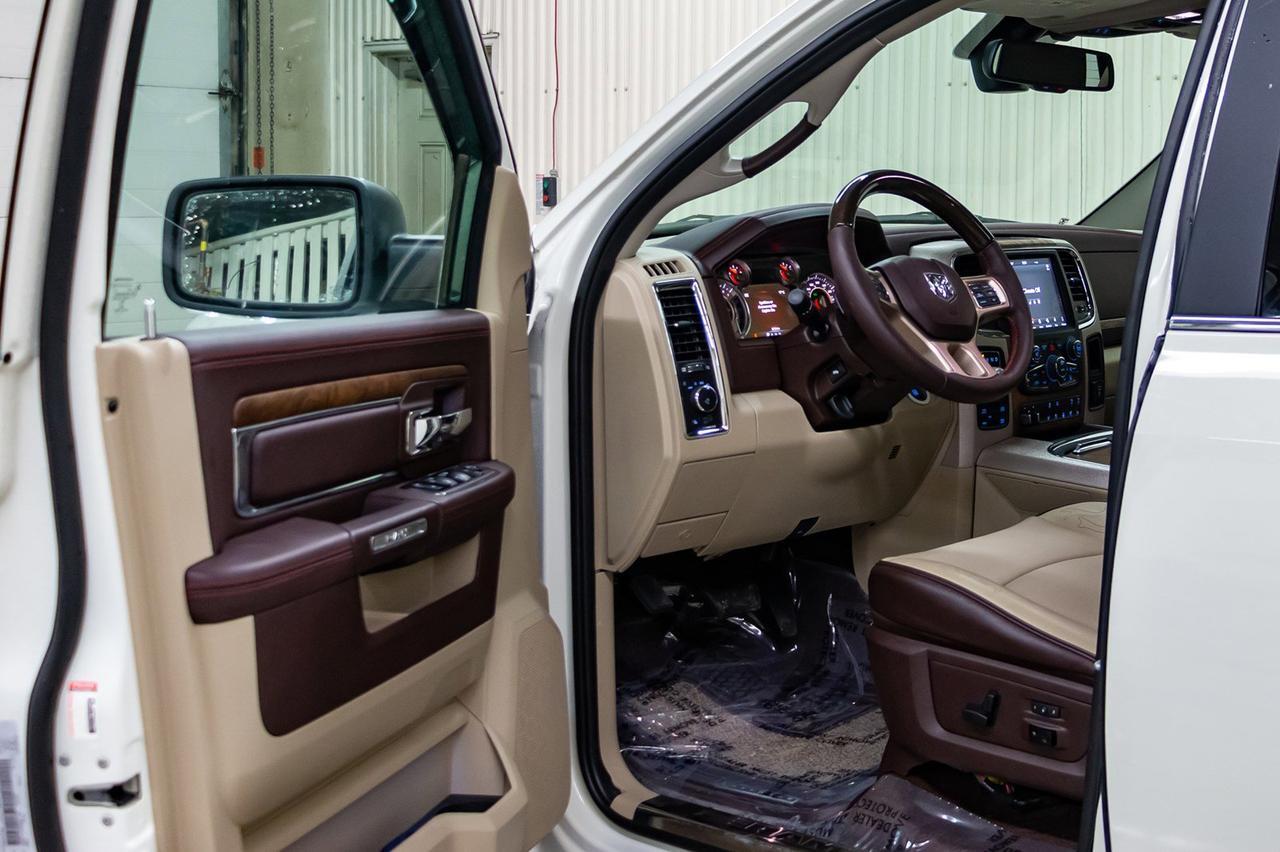 2018 Ram 1500 4x4 Crew Cab Longhorn Leather Roof Nav Red Deer AB