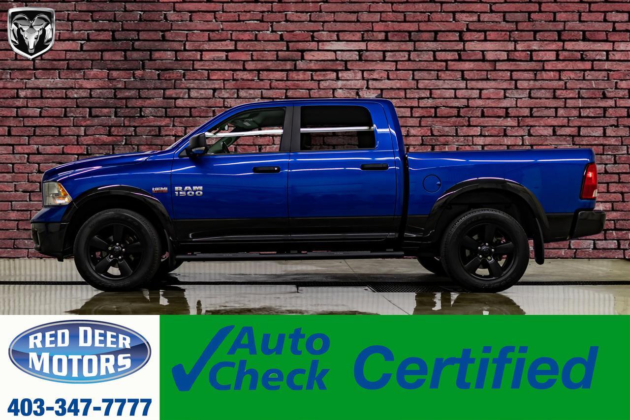 2018 Ram 1500 4x4 Crew Cab Outdoorsman BCam
