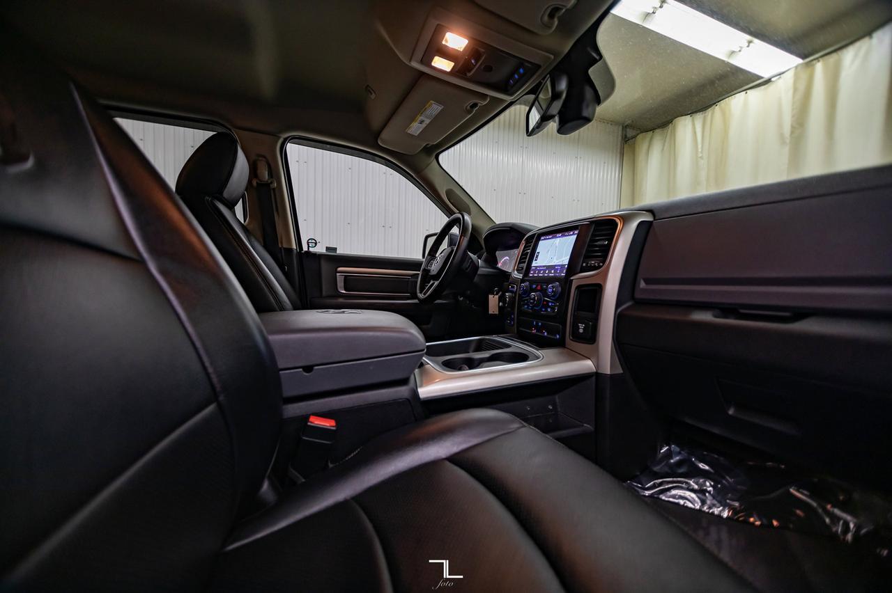 2018 Ram 1500 4x4 Crew Cab Outdoorsman EcoDiesel Leather Nav BCam Red Deer AB