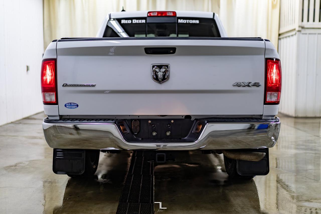 2018 Ram 1500 4x4 Crew Cab Outdoorsman EcoDiesel Leather Nav BCam Red Deer AB