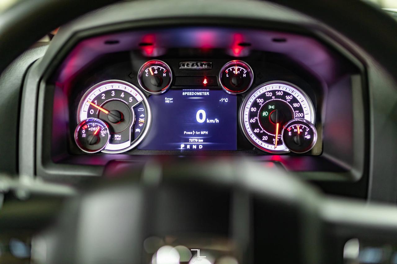 2018 Ram 1500 4x4 Crew Cab Outdoorsman EcoDiesel Leather Nav BCam Red Deer AB