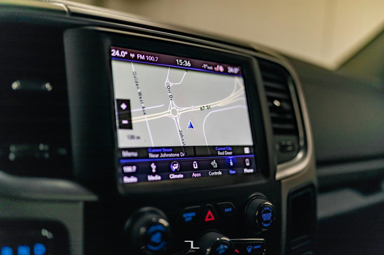 2018 Ram 1500 4x4 Crew Cab Outdoorsman EcoDiesel Leather Nav BCam Red Deer AB