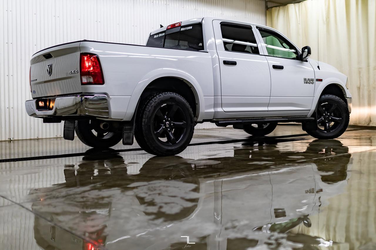 2018 Ram 1500 4x4 Crew Cab Outdoorsman EcoDiesel Leather Nav BCam Red Deer AB