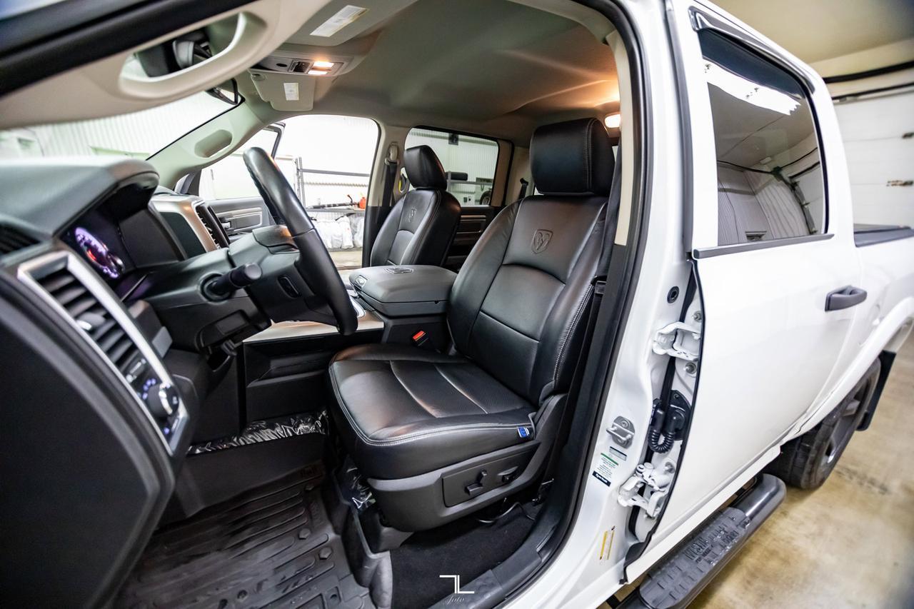 2018 Ram 1500 4x4 Crew Cab Outdoorsman EcoDiesel Leather Nav BCam Red Deer AB