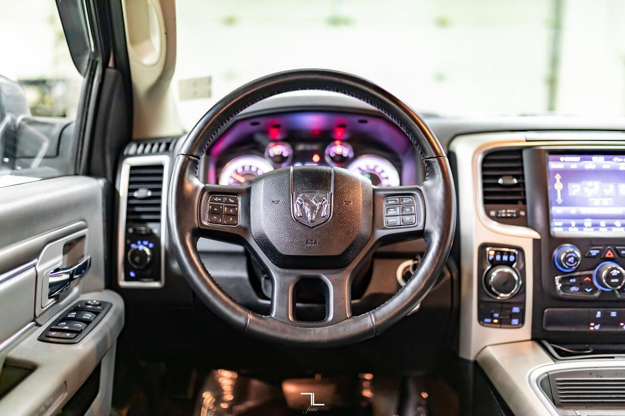 2018 Ram 1500 4x4 Crew Cab Outdoorsman EcoDiesel Leather Nav BCam Red Deer AB