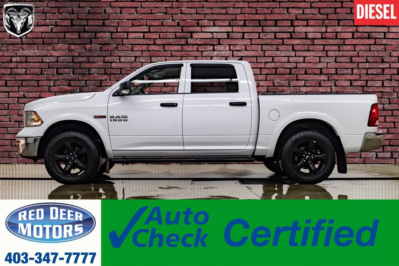 2018 Ram 1500 4x4 Crew Cab Outdoorsman EcoDiesel Leather Nav BCam