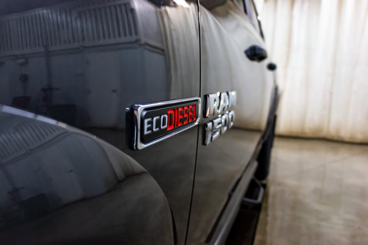 2018 Ram 1500 4x4 Crew Cab Outdoorsman EcoDiesel Leather Nav Red Deer AB