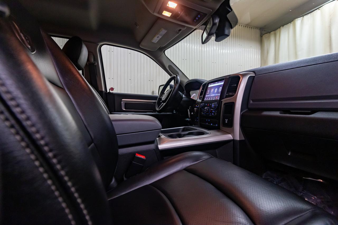 2018 Ram 1500 4x4 Crew Cab Outdoorsman EcoDiesel Leather Nav Red Deer AB