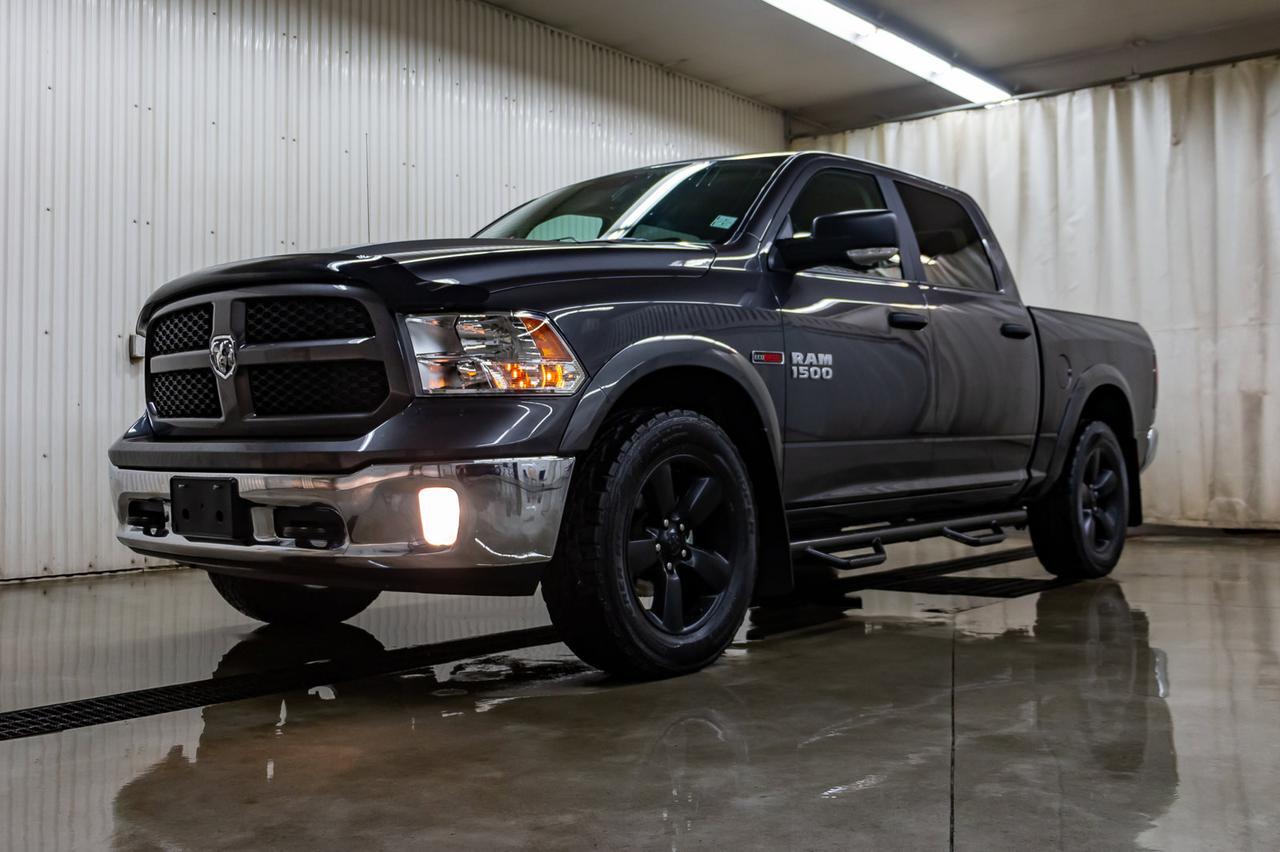 2018 Ram 1500 4x4 Crew Cab Outdoorsman EcoDiesel Leather Nav Red Deer AB