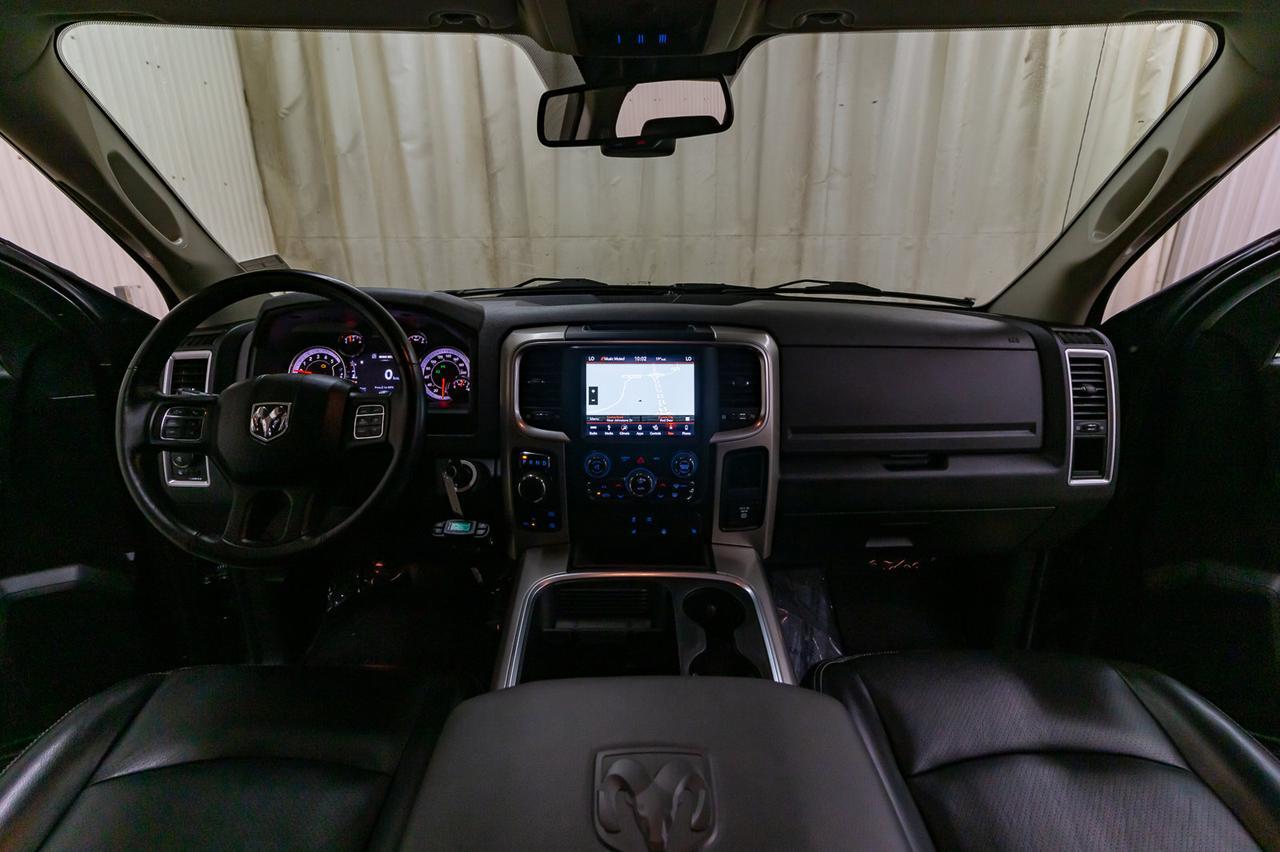 2018 Ram 1500 4x4 Crew Cab Outdoorsman EcoDiesel Leather Nav Red Deer AB