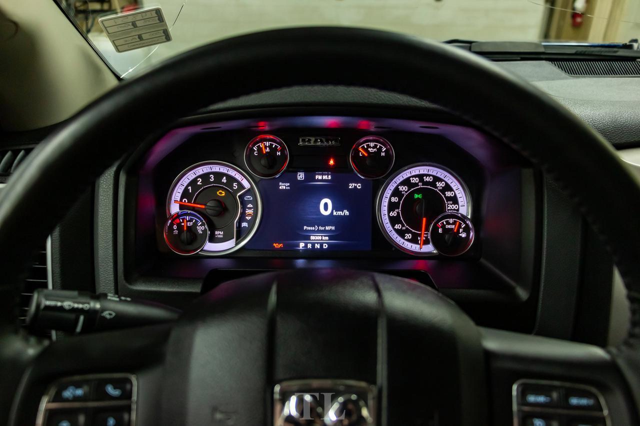 2018 Ram 1500 4x4 Crew Cab Outdoorsman EcoDiesel Leather Nav Red Deer AB