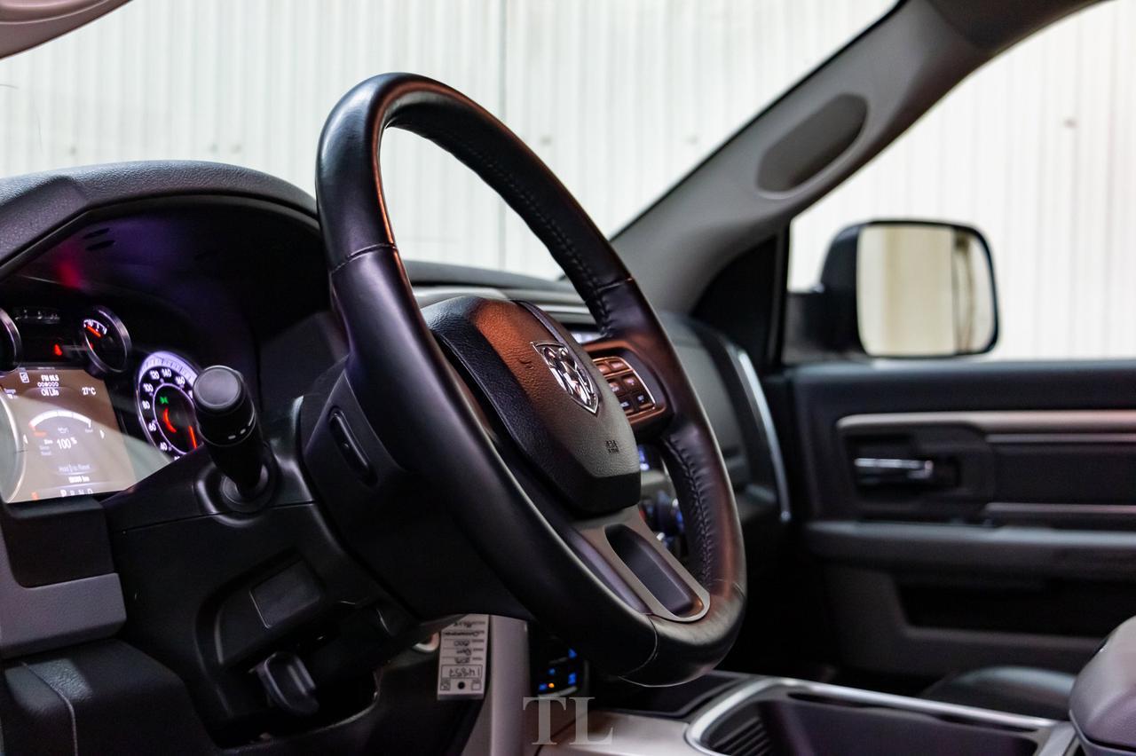 2018 Ram 1500 4x4 Crew Cab Outdoorsman EcoDiesel Leather Nav Red Deer AB