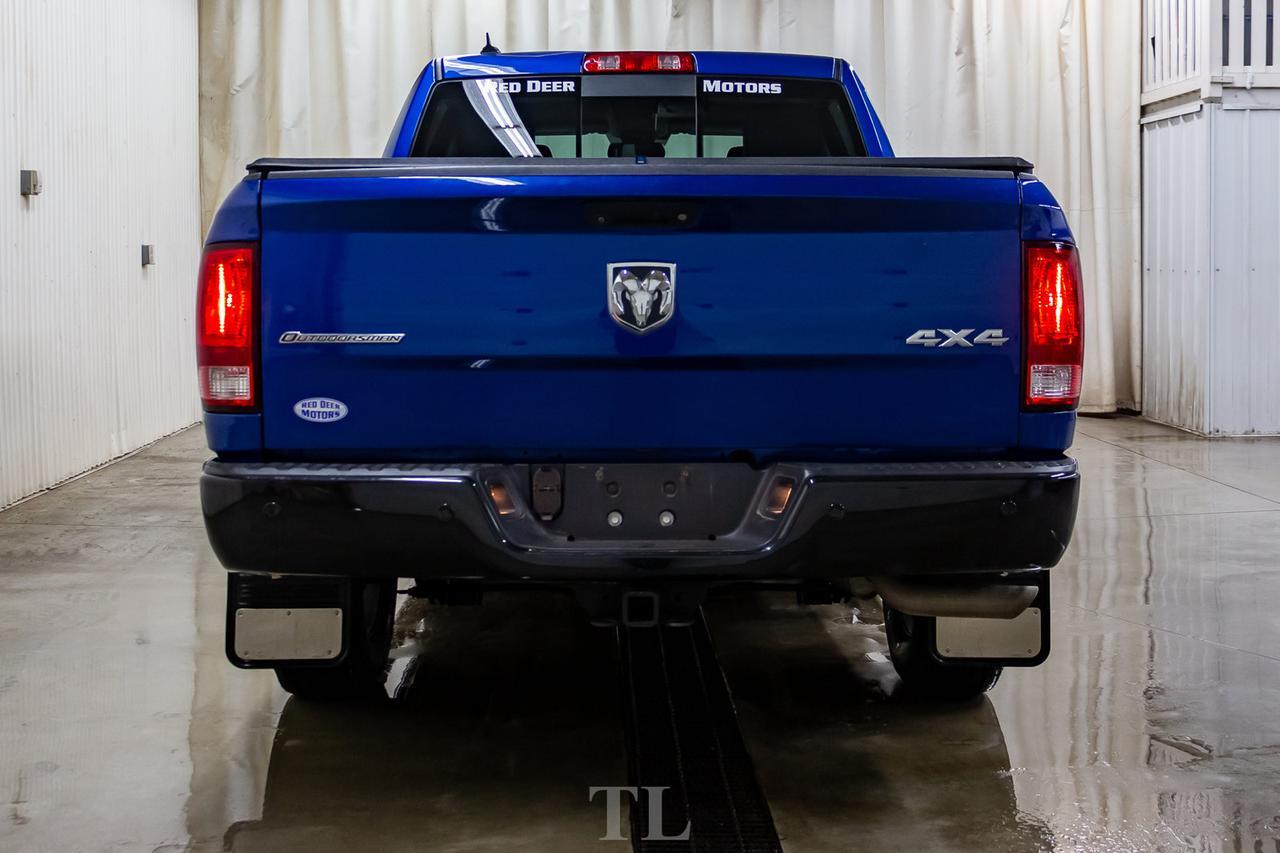 2018 Ram 1500 4x4 Crew Cab Outdoorsman EcoDiesel Leather Nav Red Deer AB