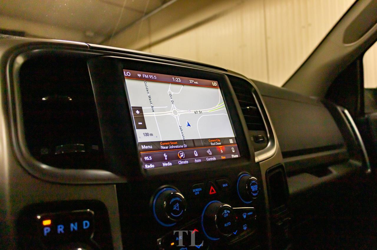 2018 Ram 1500 4x4 Crew Cab Outdoorsman EcoDiesel Leather Nav Red Deer AB