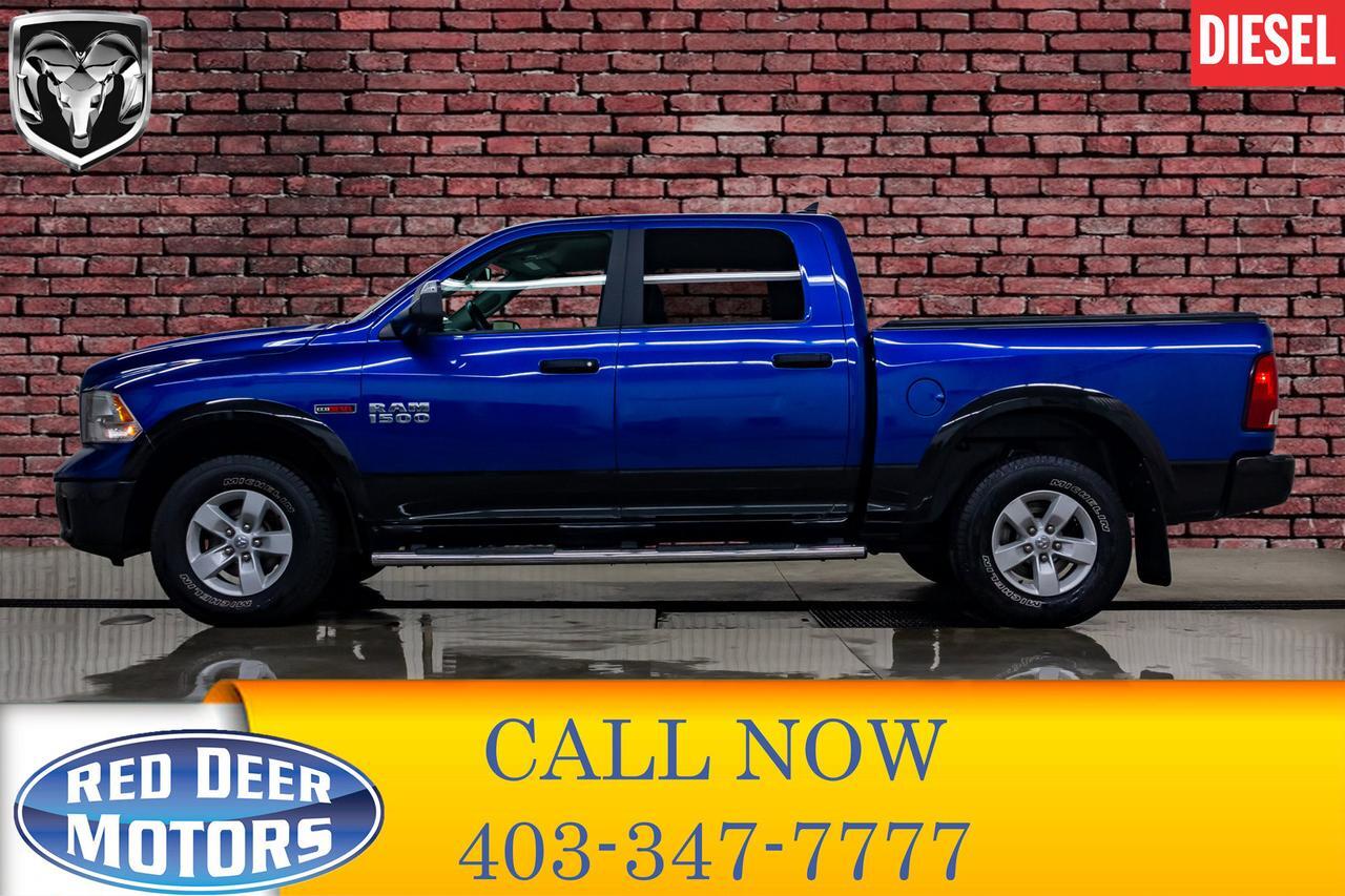 2018 Ram 1500 4x4 Crew Cab Outdoorsman EcoDiesel Leather Nav