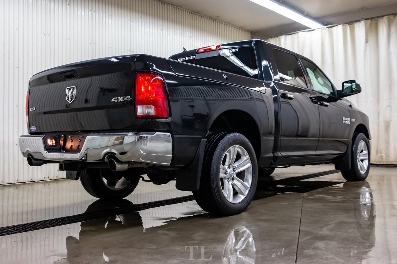 2018 Ram 1500 4x4 Crew Cab SLT Nav Roof BCam Red Deer AB