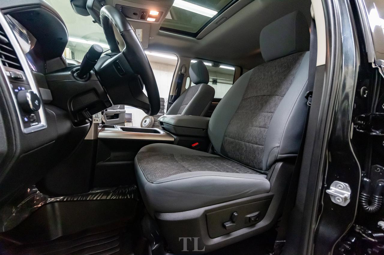 2018 Ram 1500 4x4 Crew Cab SLT Nav Roof BCam Red Deer AB