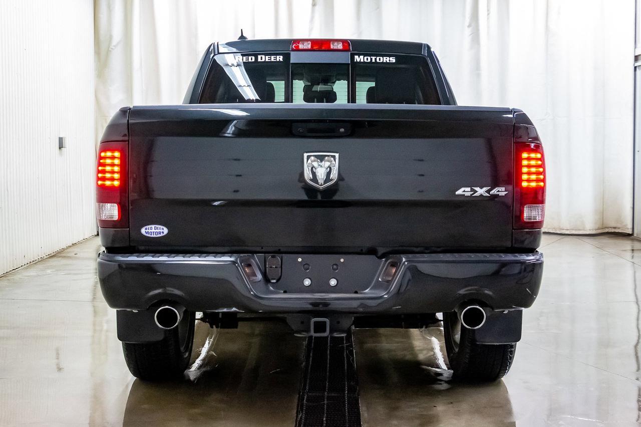 2018 Ram 1500 4x4 Crew Cab Sport Leather Nav BCam Red Deer AB