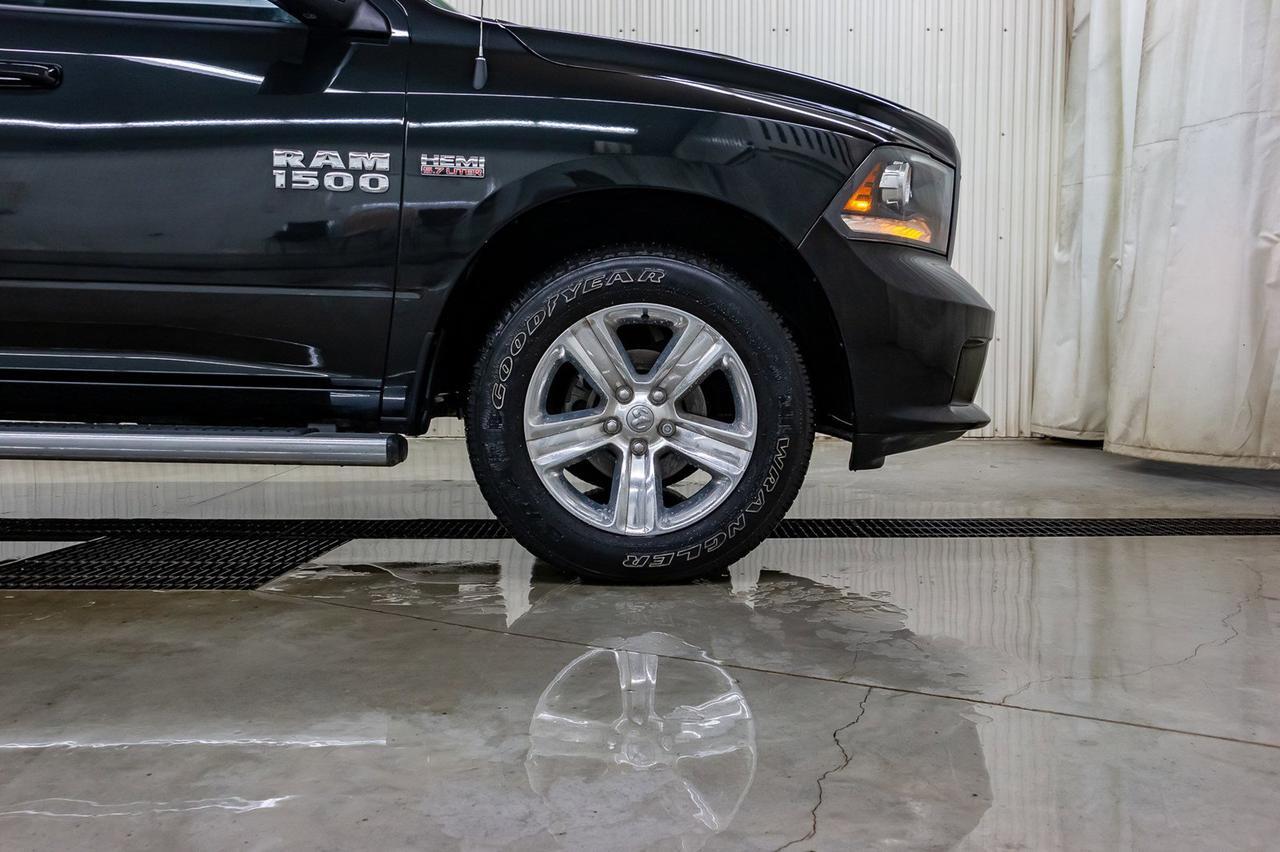 2018 Ram 1500 4x4 Crew Cab Sport Leather Nav BCam Red Deer AB
