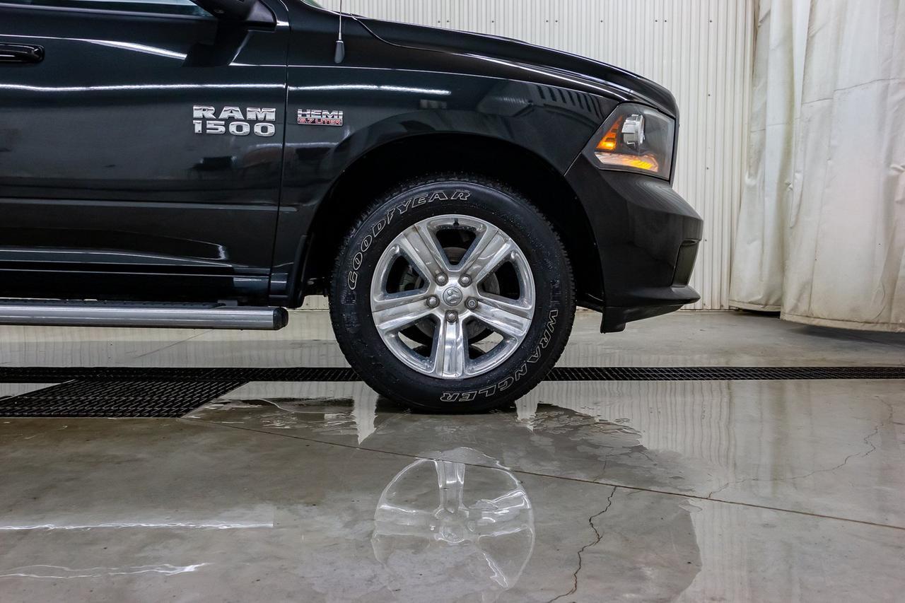 2018 Ram 1500 4x4 Crew Cab Sport Leather Nav BCam Red Deer AB