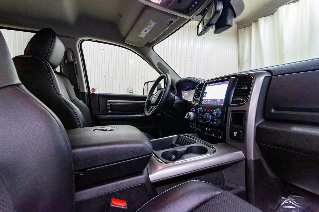 2018 Ram 1500 4x4 Crew Cab Sport Leather Nav BCam Red Deer AB
