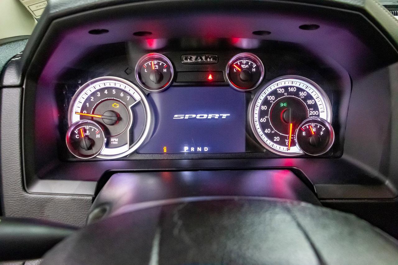 2018 Ram 1500 4x4 Crew Cab Sport Leather Nav BCam Red Deer AB