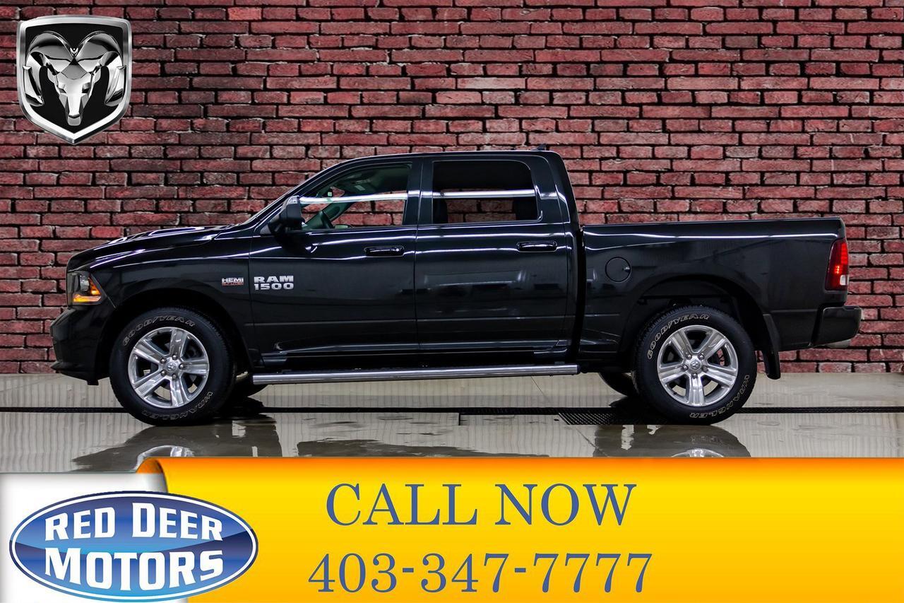 2018 Ram 1500 4x4 Crew Cab Sport Leather Nav BCam