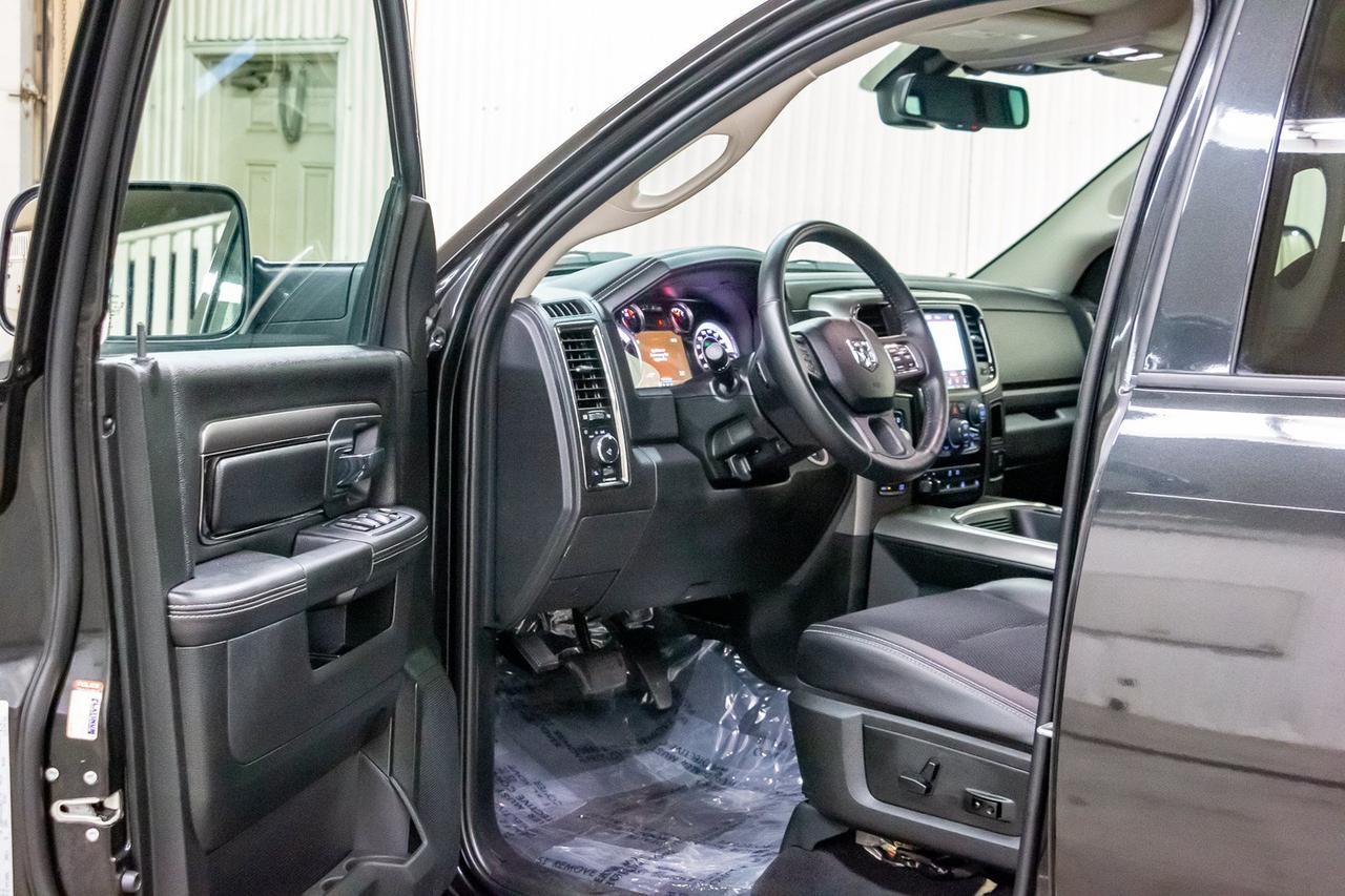 2018 Ram 1500 4x4 Crew Cab Sport Leather Nav BCam Red Deer AB