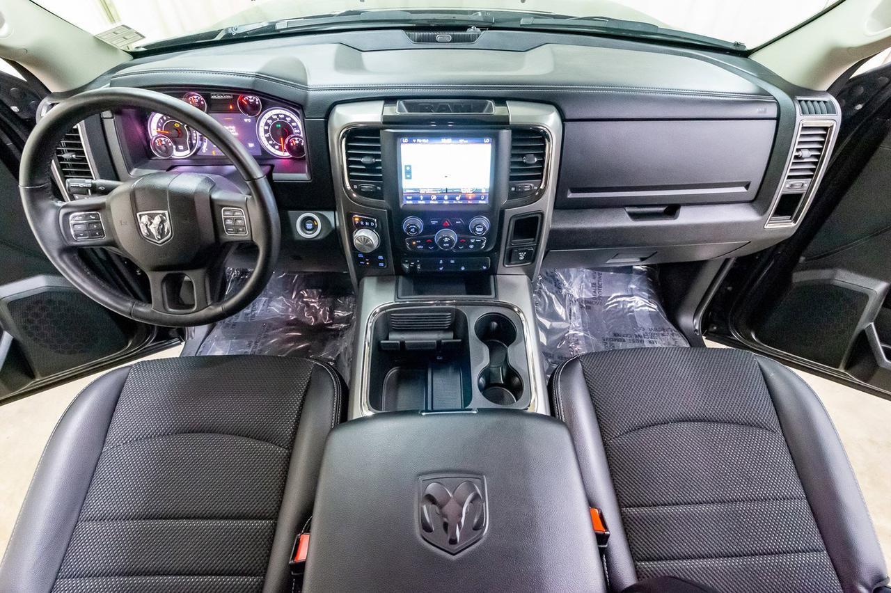 2018 Ram 1500 4x4 Crew Cab Sport Leather Nav BCam Red Deer AB