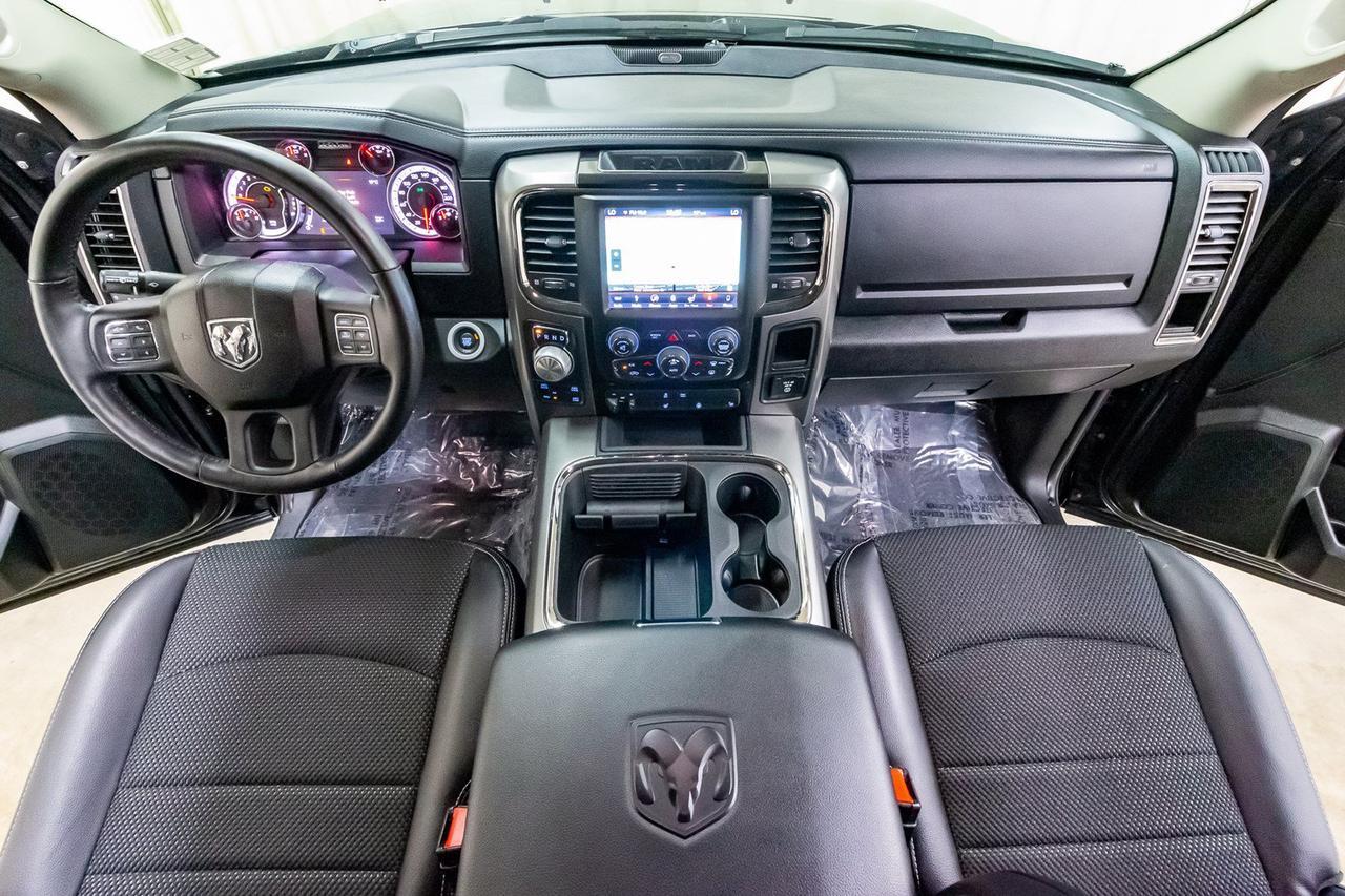 2018 Ram 1500 4x4 Crew Cab Sport Leather Nav BCam Red Deer AB