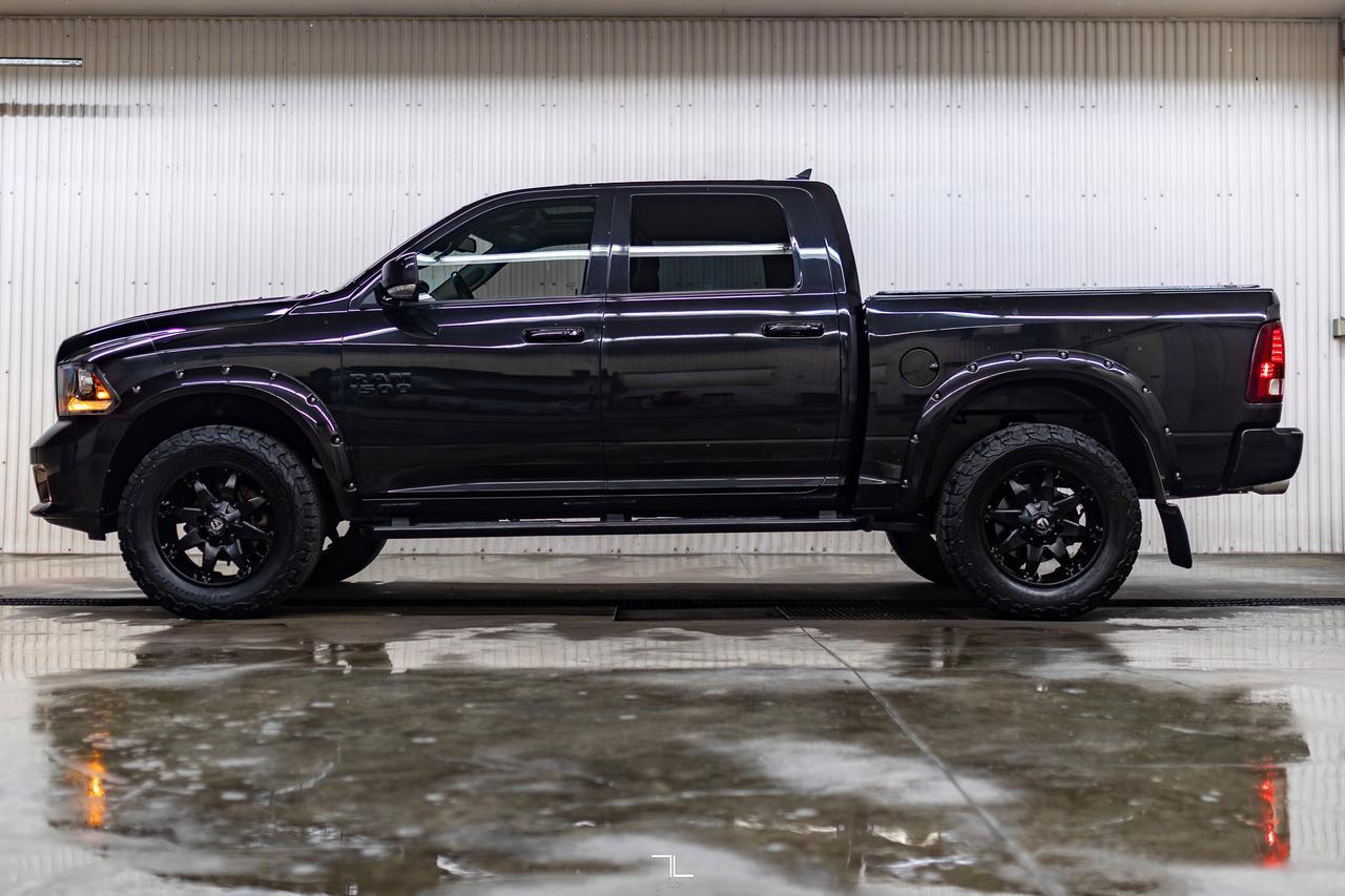 2018 Ram 1500 4x4 Crew Cab Sport Leather Roof Nav BCam Red Deer AB