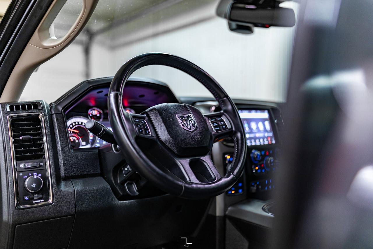 2018 Ram 1500 4x4 Crew Cab Sport Leather Roof Nav BCam Red Deer AB