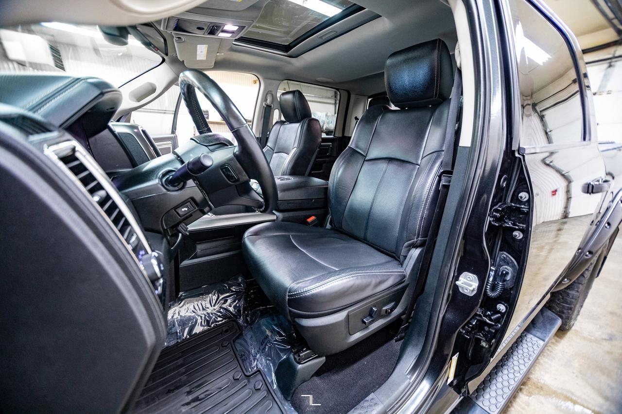 2018 Ram 1500 4x4 Crew Cab Sport Leather Roof Nav BCam Red Deer AB