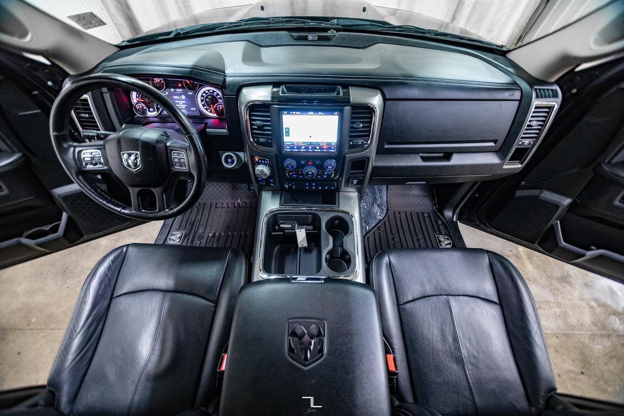 2018 Ram 1500 4x4 Crew Cab Sport Leather Roof Nav BCam Red Deer AB