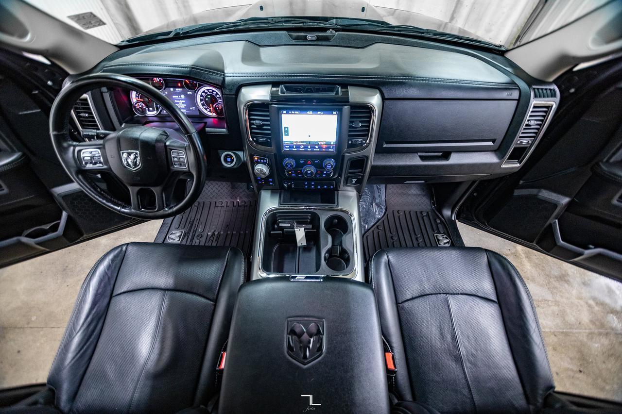 2018 Ram 1500 4x4 Crew Cab Sport Leather Roof Nav BCam Red Deer AB