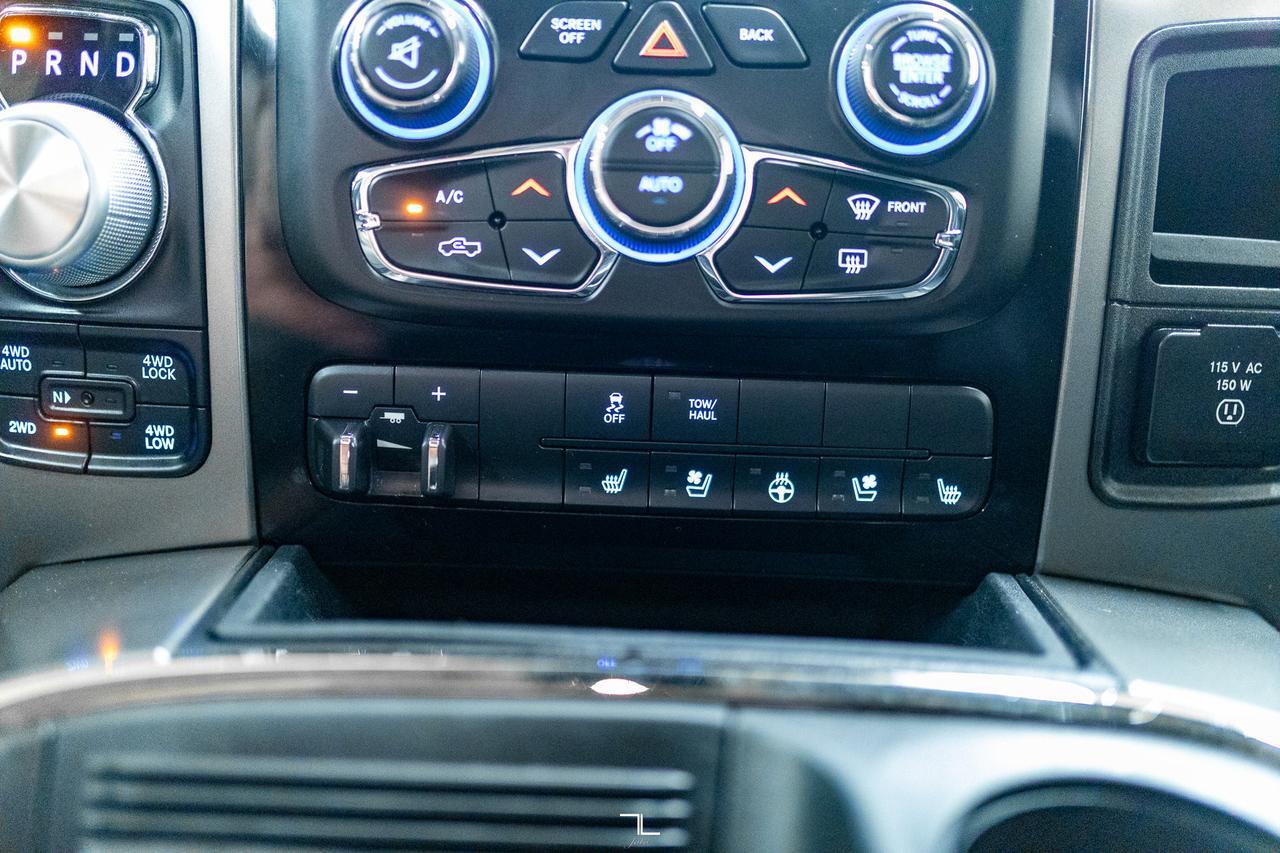 2018 Ram 1500 4x4 Crew Cab Sport Leather Roof Nav BCam Red Deer AB