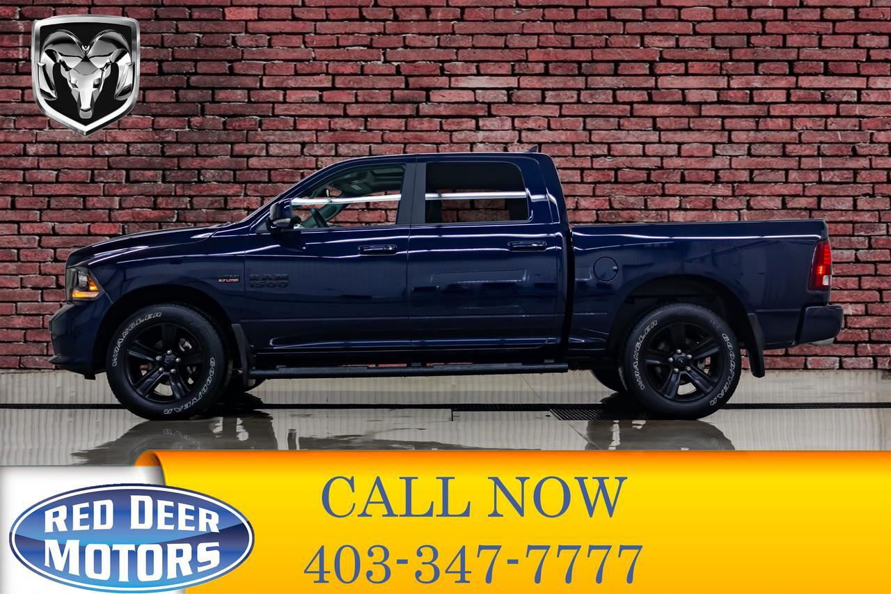 2018 Ram 1500 4x4 Crew Cab Sport Leather Roof Nav
